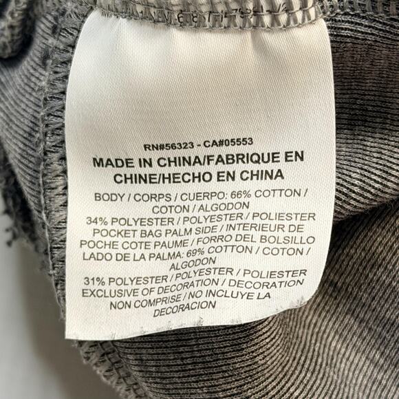 Nike Pants Mens Medium Gray Tech Fleece Joggers Tapered Zip Pocket 805162-091 - Picture 7 of 13